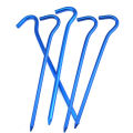5pcs Camping Tent Stakes, Aluminum Ground Stakes, Hard Metal Tent Pegs, Heavy Duty Steel Yard Camping Stakes Tarp Hooks. 