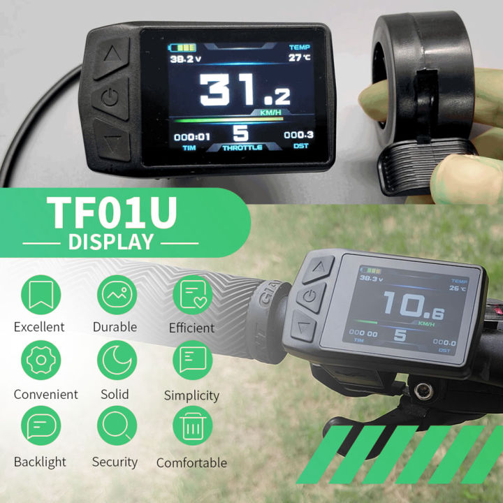 KT%20TF01U%20Display%20Suitable%20for%20KT%20Controller%20with%20USB%20Charging%20Port%20%2024V/36V/48V%20Electric%20Bicycle%20Color%20LCD%20TFT%20Display%20Ebike%20Par%20-%20Image%203