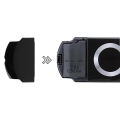 Battery Back Door Cover Case Replacement for PSP 2000/3000/Fat Console Repair Housing Shell Black. 
