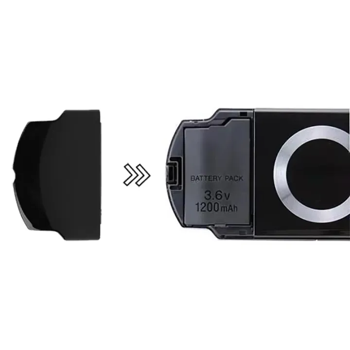 Battery%20Back%20Door%20Cover%20Case%20Replacement%20for%20PSP%202000/3000/Fat%20Console%20Repair%20Housing%20Shell%20Black%20-%20Image%205
