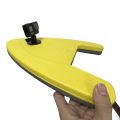 For  Accessories Flat Base Fixed Surfboard Bracket Bodyboad + Sticker for  Hero  OSMO Action4 Camera Insta360 X3. 