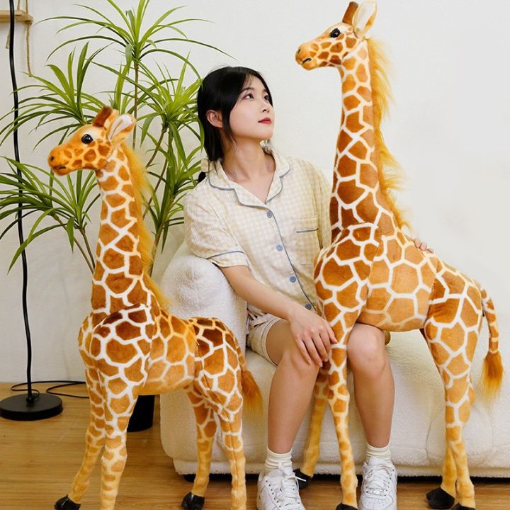 New%201pc%20Giant%20size%20Giraffe%20Plush%20Toys%20Cute%20Stuffed%20Animal%20Soft%20Giraffe%20Doll%20Birthday%20%20Kids%20Toy%20-%20Image%202