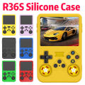 Color Silicone Protective Case for R36S Handheld Game Console Anti-Scratch Soft Shell Durable Cover for Gaming Devices. 