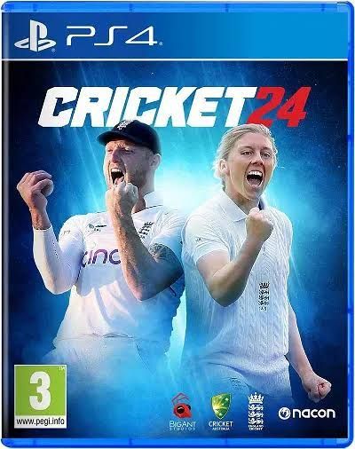 Cricket 24 ps4 game cd dvd disk (used) Playstation 4 cricket game