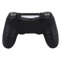 Soft Silicone Protective Case Cover For Playstation 4 Controller Skin Gamepad Games Accessories For PS4 Control with Joystick Ca.