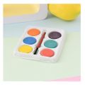 Water color cake Pigment powdersmall watercolour 6 color x  2 Pcs. 