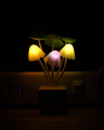 Smart Mushroom Lamp LED Night Light with Sensor Intelligent Light Control Led Night Light Plug, Mushroom Lamp. 
