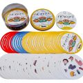 Spot It Doubble Game Card Multiplayer Party Family Gathering Find The Difference Board Game Card Cartoon Kids Educational Gifts.