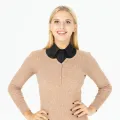 Botvotee Fake Collar Detachable Dickey Collar Blouse Half Shirts Peter Pan Faux False Collar for Women & Girls Favors. 