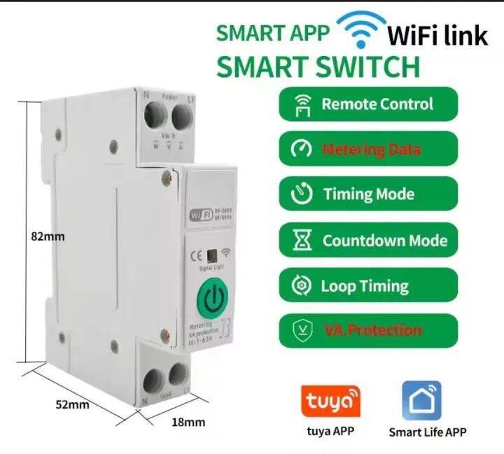Din%20Rail%20WIFI%20Circuit%20Breaker%0A63A%0ASmart%20Timer%20Switch%20Relay%20Remote%20Control%20,MCB%20wifi%20cercuit%20Breaker%20Compatiable%20With%20Alexa%20Google%20%20with%20voltage%20protection%2063A%20plus%20Kwh%20Reading%20Metering%20-%20With%20warranty%20-%20Image%207