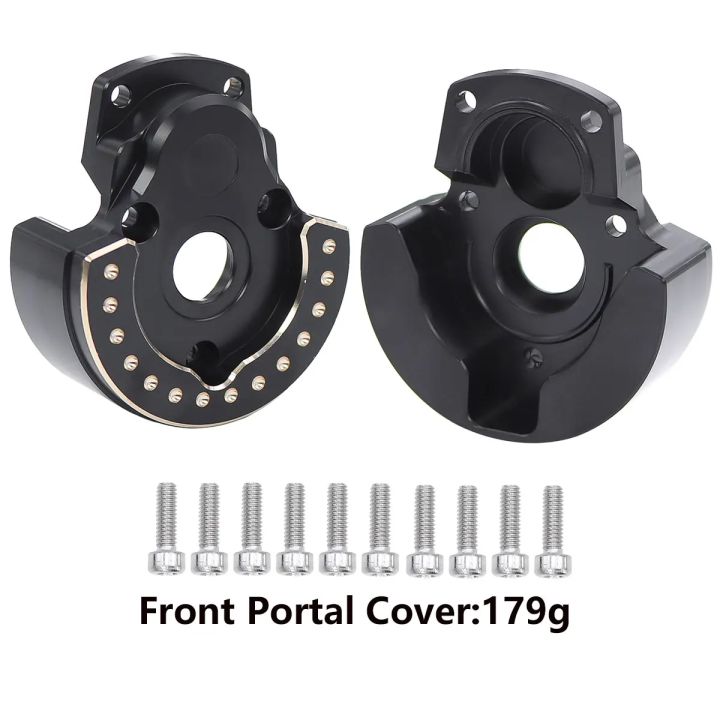 Front%20and%20Rear%20Portal%20Axle%20Brass%20Knuckle%20Cover%20Weights%20for%201/10%20RC%20Crawler%20Vanquish%20VS4-10%20Phoenix%20F10%20Chassis%20Upgrade%20-%20Image%204