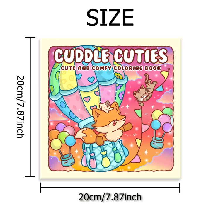 CUDDLE%20CUTIES%20Bold-easy%20Patterns%20Coloring%20Book%20for%20Adults%20Cute%20Drawing%20Book%20Perfect%20Gift%20for%20Party%20and%20Birthday%20-%20Image%203