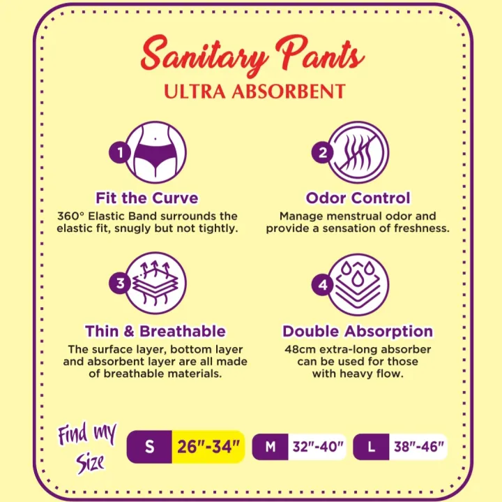 Ezi%20-%20Pants%20(Sanitary%20Pads)%20Pack%20of%2010%20-%20Image%203