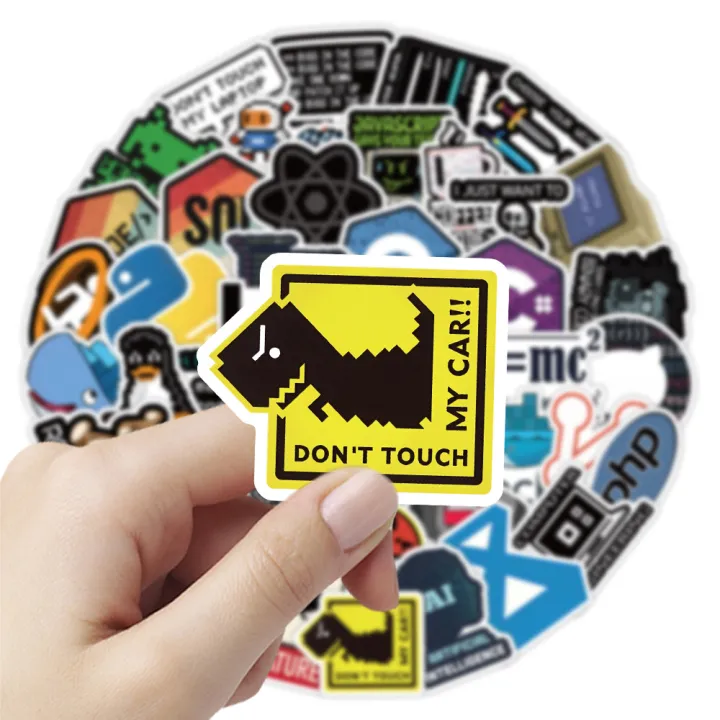 50Pcs%20Cartoon%20Programming%20Meme%20Stickers%20Hacker%20DIY%20Stickers%20Skateboard%20Motorcycle%20Suitcase%20Decor%20Phone%20Laptop%20Decals%20-%20Image%203