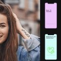 1 Sheet Lion Cross Tattoo Sticker Waterproof Lasting Temporary Tattoo. 