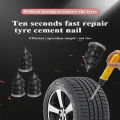 100PCS Wholesale Car Vacuum Tyre Repair Nail Tire Repair Tool Set Cars Truck  Tire Puncture Motorcycle Repair Glue Nails. 