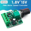 DC 1.8V 3V 5V 6V 12V 15V 3A PWM Motor Speed Controller Adjustable Drive Module. 