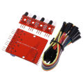 Four-Way Infrared Tracing 4 Channel IR Tracking Module Transmission Line Obstacle Avoidance For Arduino Smart Car Robot DIY Kit. 