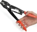 NON-INSULATED LUGS PUNCHING PLIER / CRIMPING PLIER 2.5 - 16 mm.sq / PLIER FOR CRIMPING WIRE LUGS / ELECTRICAL WIRE AND CABLE LUGS PUNCH PLIER / LUX. 