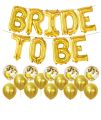 Bride to be Foil Balloons Air wedding decoration engagement party Helium Globos. 