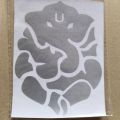 Lord Ganesha sticker for rider n home. 