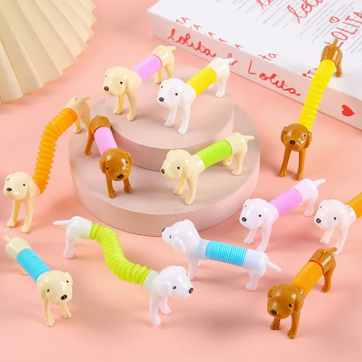 10Pcs%20Stretchable%20Dog%20Stress%20Relief%20Pop%20Tubes%20Toy%20Kids%20Birthday%20Party%20Favors%20Pinata%20Filler%20Telescoping%20Sensory%20Squeeze%E2%80%8B%20Toy%20-%20Image%203
