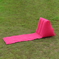Inflatable Travel Mattress Foldable Soft Beach Mat Air Bed Chair Seat Camping Beaching Leisure Lounger Back Pillow Cushion.