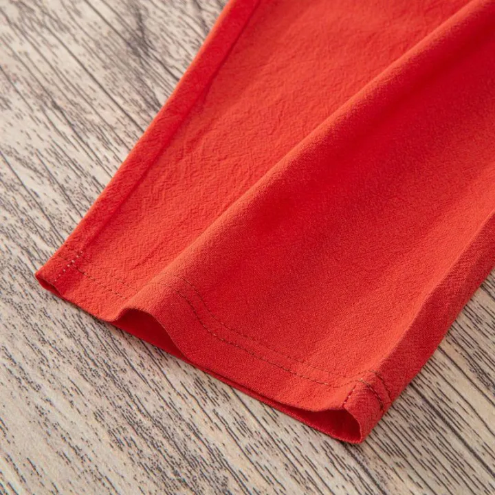 Women%20Summer%20Casual%20Loose%20Harem%20Elastic%20Waist%20Cotton%20Linen%20Pants%20Ninth%20Trousers%20-%20Image%206