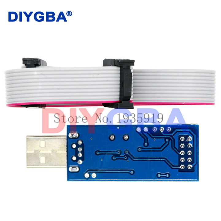 10Pin%20To%206%20Pin%20Adapter%20Board%20+%20USBASP%20USBISP%20AVR%20Programmer%20USB%20ISP%20USB%20ASP%20ATMEGA8%20ATMEGA128%20Support%20Win7%2064%20-%20Image%203