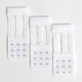 3 Pieces Lady Adjustable Bras Extenders 3 Hook Triplex Row Extension Buckle for Bra Underwear Extend Clasp Intimates Accessories. 