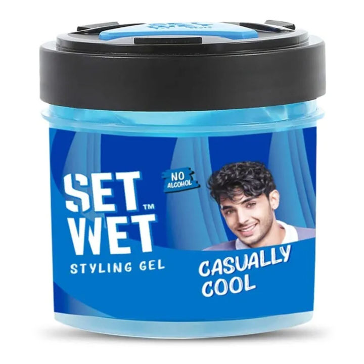 Set Wet Alcohol Free Styling Gel Casually Cool -250gm