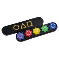 Fun Jack Stone Pebbles Set Korean Game Traditional Play Game Hand Eye Coordination Training Toy Set For Board Game Party Games.