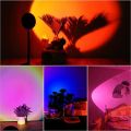 Atmospheric Sunset Lamp RGB 16 Color Option | Ultra Power Light | 4 Auto Color Changing Option. 