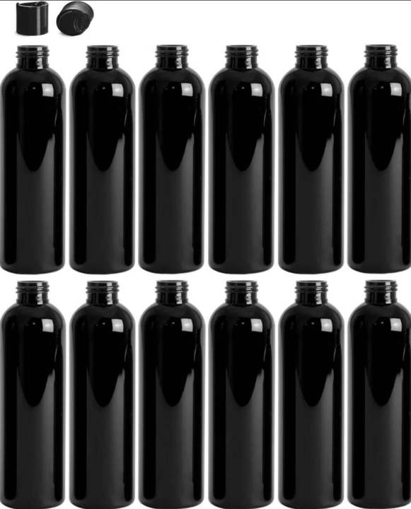 Plastic Bottles 12 Pcs Empty Set (200ml / 230ml High Quality) Daraz.pk