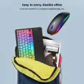 Wireless Backlight Keyboard And Mouse With Touchpad For Apple Huawei Samsung Xiaomi Rechargeable Ultra-Thin Tablet Teclado. 