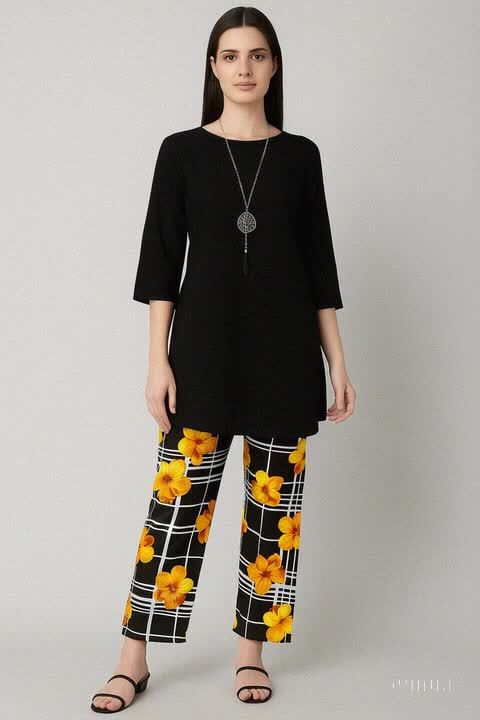 2Pc Stitched ladies dress - Trendy, Comfortable, linen dress Easy to Wear casual dress , dress for ladies