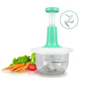 Manual Push Chopper Hand Operated - Manual Hand-Powered Food Chopper Machine for Meat , Vegetables - Kitchen Gadgets - Chopper Machine hand pump - Kitchen accessories. 
