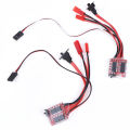 20A ESC 30A ESC Motor Speed RC ESC 2KHz Forward Reverse Brush Brake Toy Accessories.