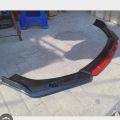 Front Bumper Universal Lip Splitter For All Car's 4 pieces In plastic||Front Bumper Extension||Body kit. 