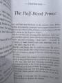 Harry Potter book 6 and the half blood prince by jk rowling. 