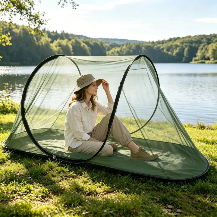 %20green%20boat-shaped%20mosquito%20net%20wider%20and%20taller%20installation-free%20portable%20anti-mosquito%20collapsible%20outdoor%20camping%20-%20Image%202