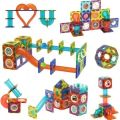 DIGE 49PCS LIGHT MAGNETIC BLOCKS (Magnetic Marble Run set). 
