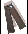 Winter Woollen Straight Fit Acrylic Pants for Women Warm and Stretchable Plain Design. 