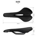 RIDERACE Bicycle Saddle Hollow Cycling Seat For Men Women Soft PU Leather Comfortable Shock Absorbing MTB Road Bike Cushion.