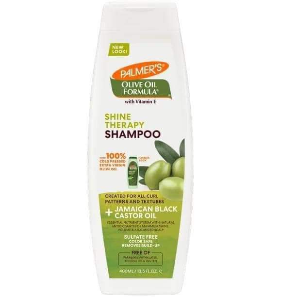 Palmer  Olive smooth and straight Shampoo 400ml Sulfate free