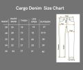 Women's High-Waist Cargo Denim Pants – Fashionable and Comfortable Fit. 