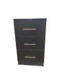 Side Table with 3 Drawer for Large Storage Chester Drawers Space-saving customize. 