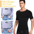 1/2 PCS Men Body Shaper T-Shirt Slimming Shapewear Corrective Posture Belly Control Compression Man Modeling Underwear Corset. 