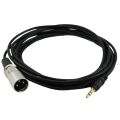 3.5mm Jake Stereo Male Plug Connector Cable to Microphone XLR Audio 3Pin Jack Speaker XLR male for HDTV DVD 15cm/1.5m/3m. 