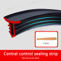 BLALION Car Dashboard Sealing Strips Weatherstrip Rubber Seals Noise Insulation Universal Sound Proof Trim Interior Accessories.